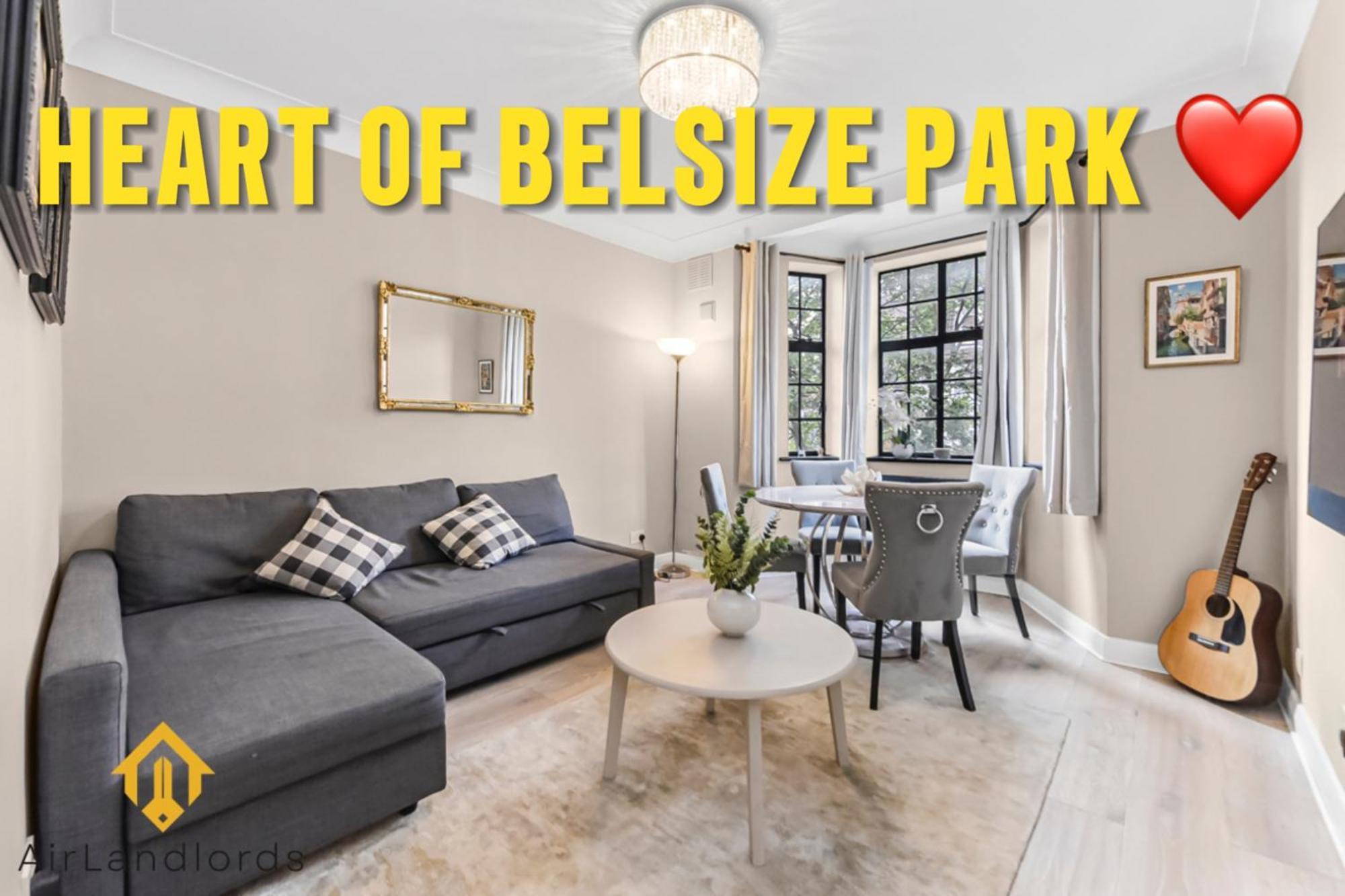 Appartement Stylish 3-bedroom Flat In Belsize Park Perfect For Families Business Trips! *